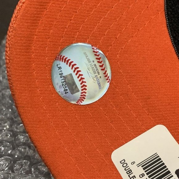 Vintage New Era 3930 MLB Miami Marlins 2Tone Script Adult S/M OS New RARE DESIGN - Picture 7 of 7